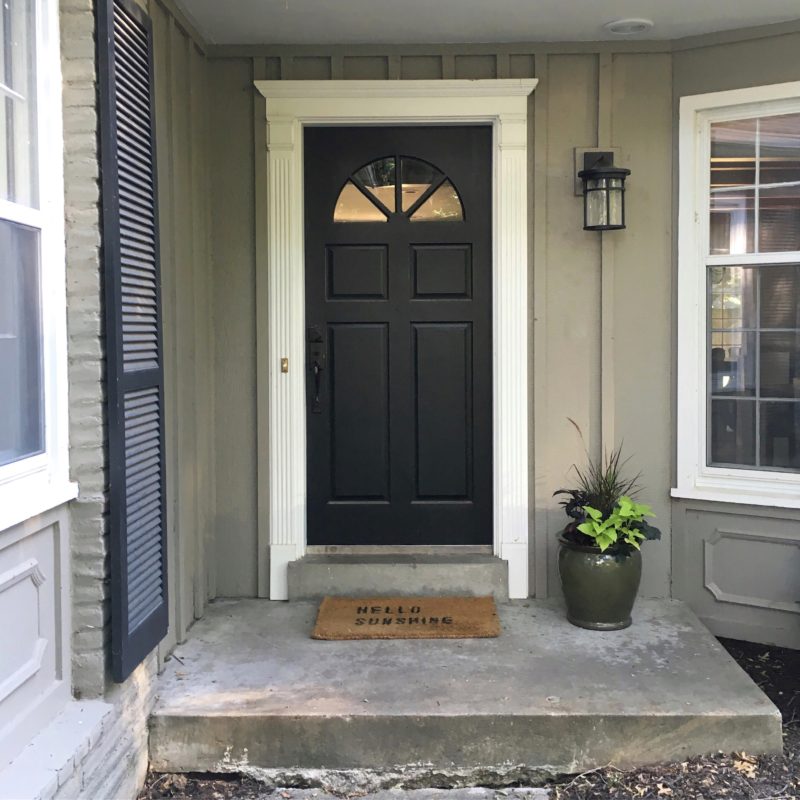 Our New Front Door! • Mindfully Gray