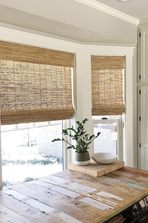 Wood Woven Shades from Select Blinds!