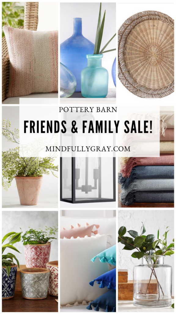 Pottery Barn Friends & Family Sale Picks! • Mindfully Gray